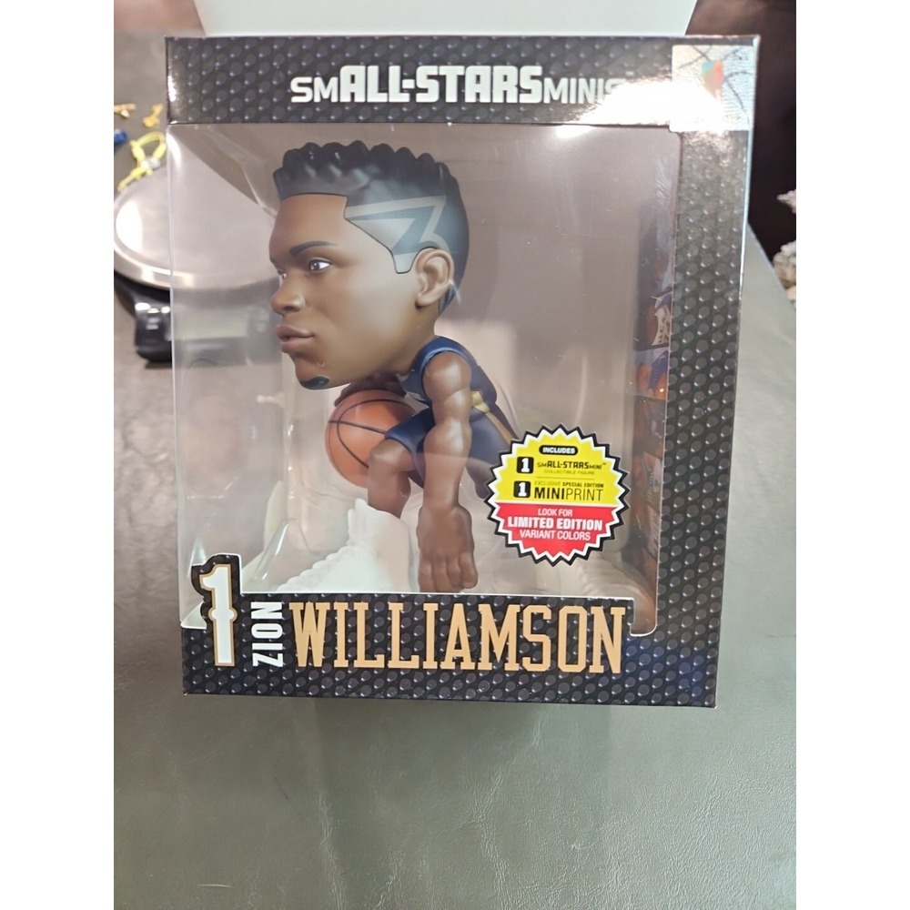 New NBA SMALL-STARS Minis Zion Williamson New Orleans Pelicans 6"‎ Figure (A)